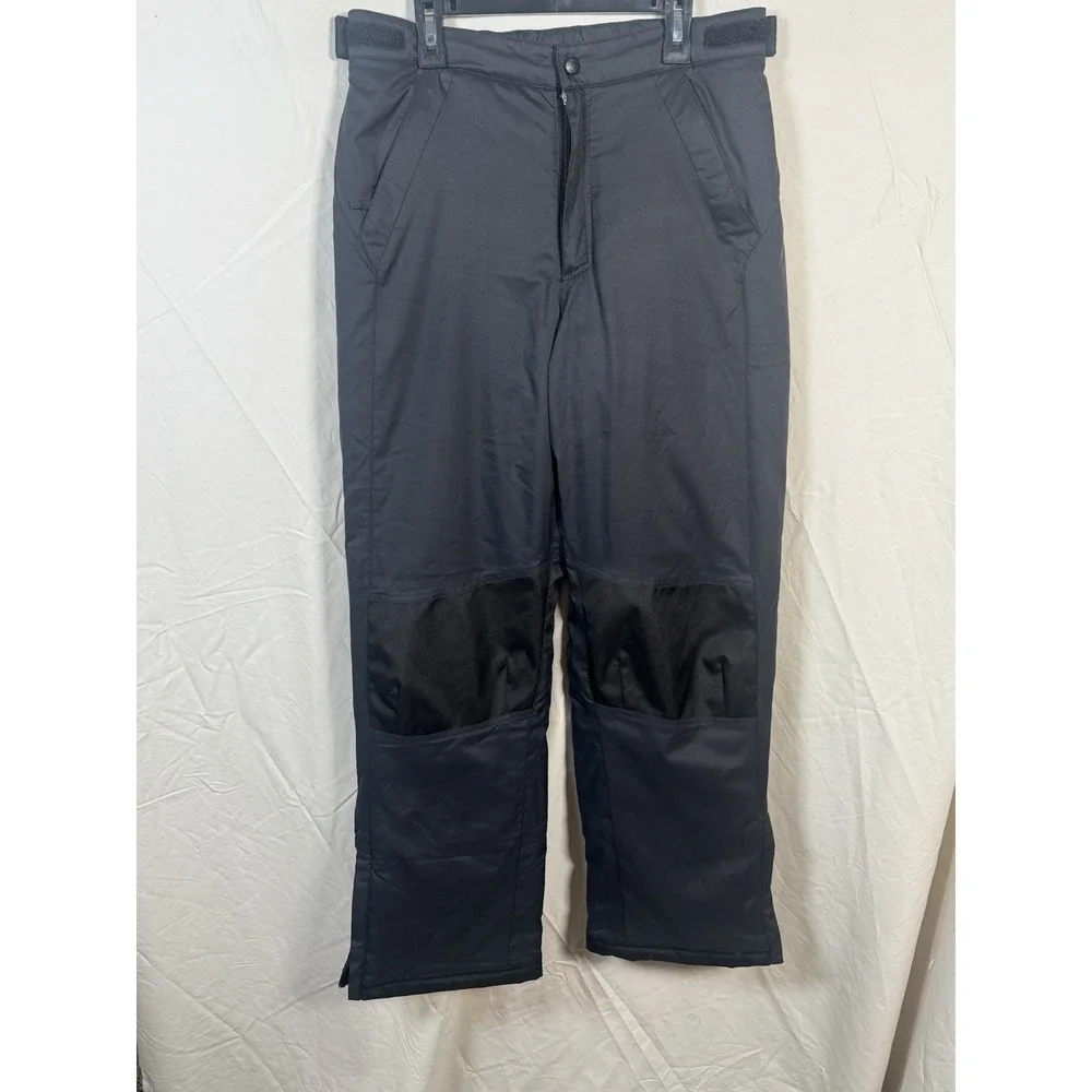 L.L. Bean‎ Womens 16 Black Insulated Snow Ski Pants Winter Outdoor